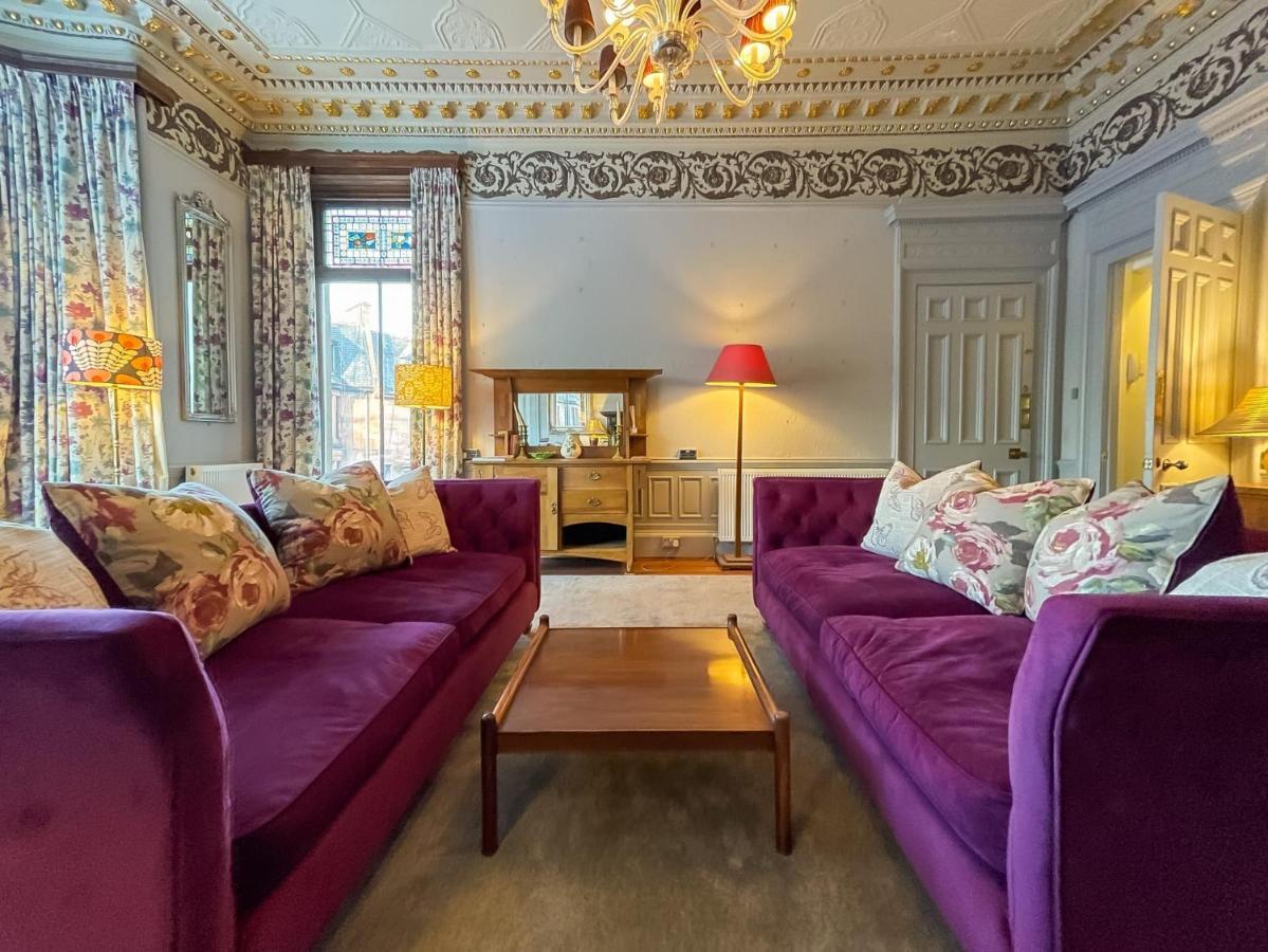1 Bed Character Filled Glasgow Apartment Exterior foto